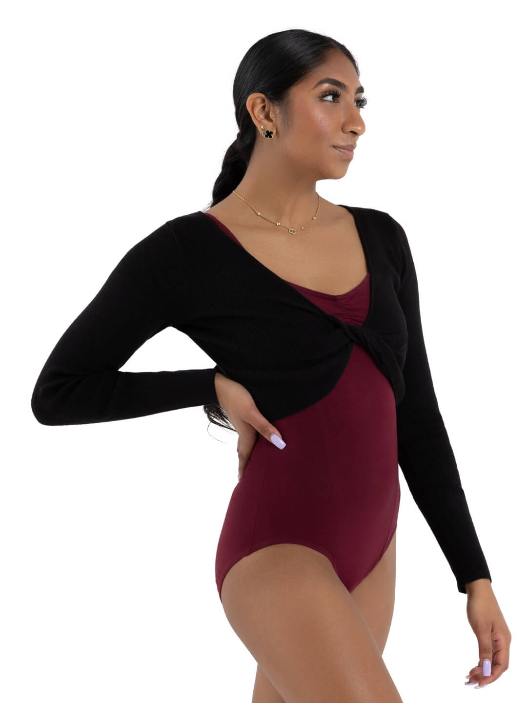 Capezio Capezio Shrug with Faux Knot