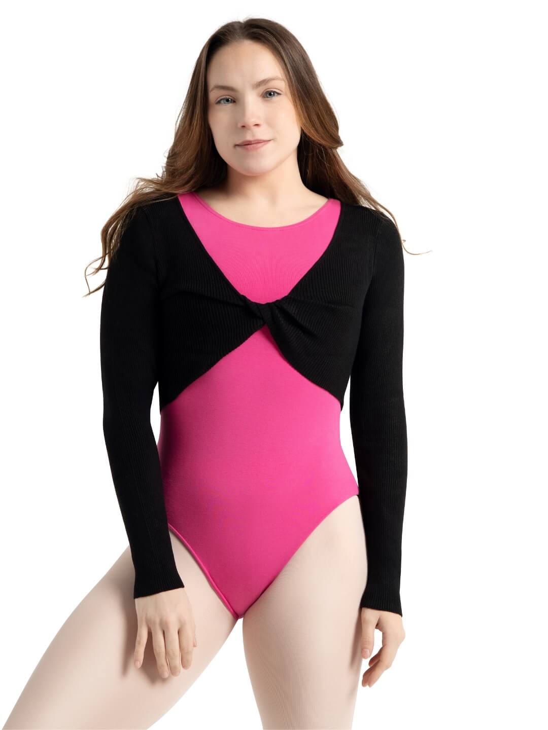 Capezio Capezio Shrug with Faux Knot