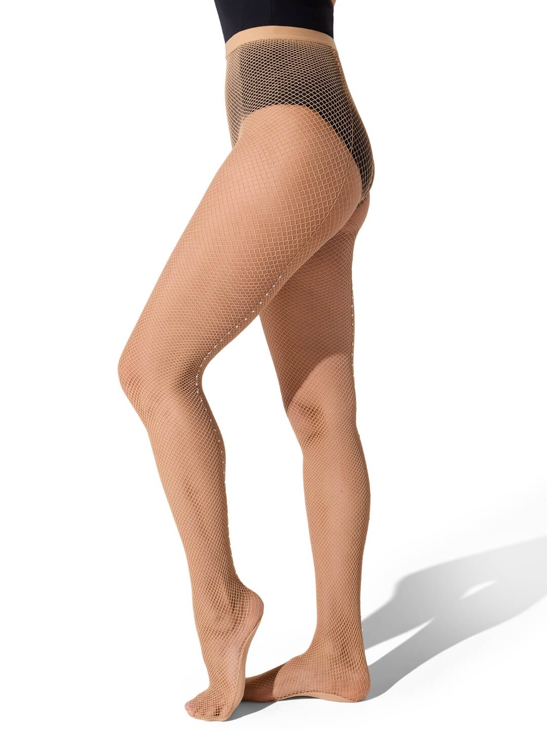 Capezio Capezio Professional Rhinestone Fishnet Tight