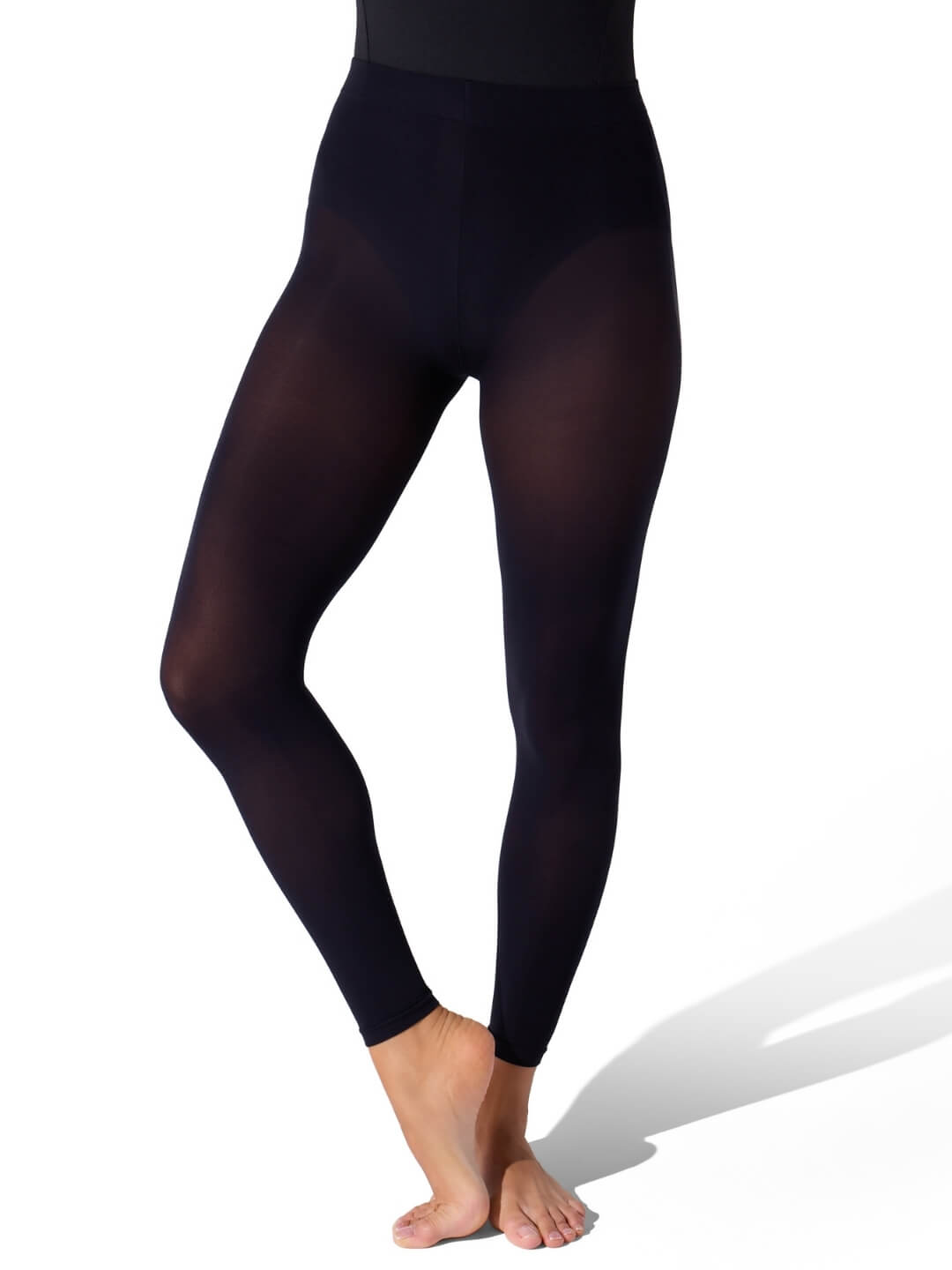 Capezio Footless Tight with Self Knit Waistband
