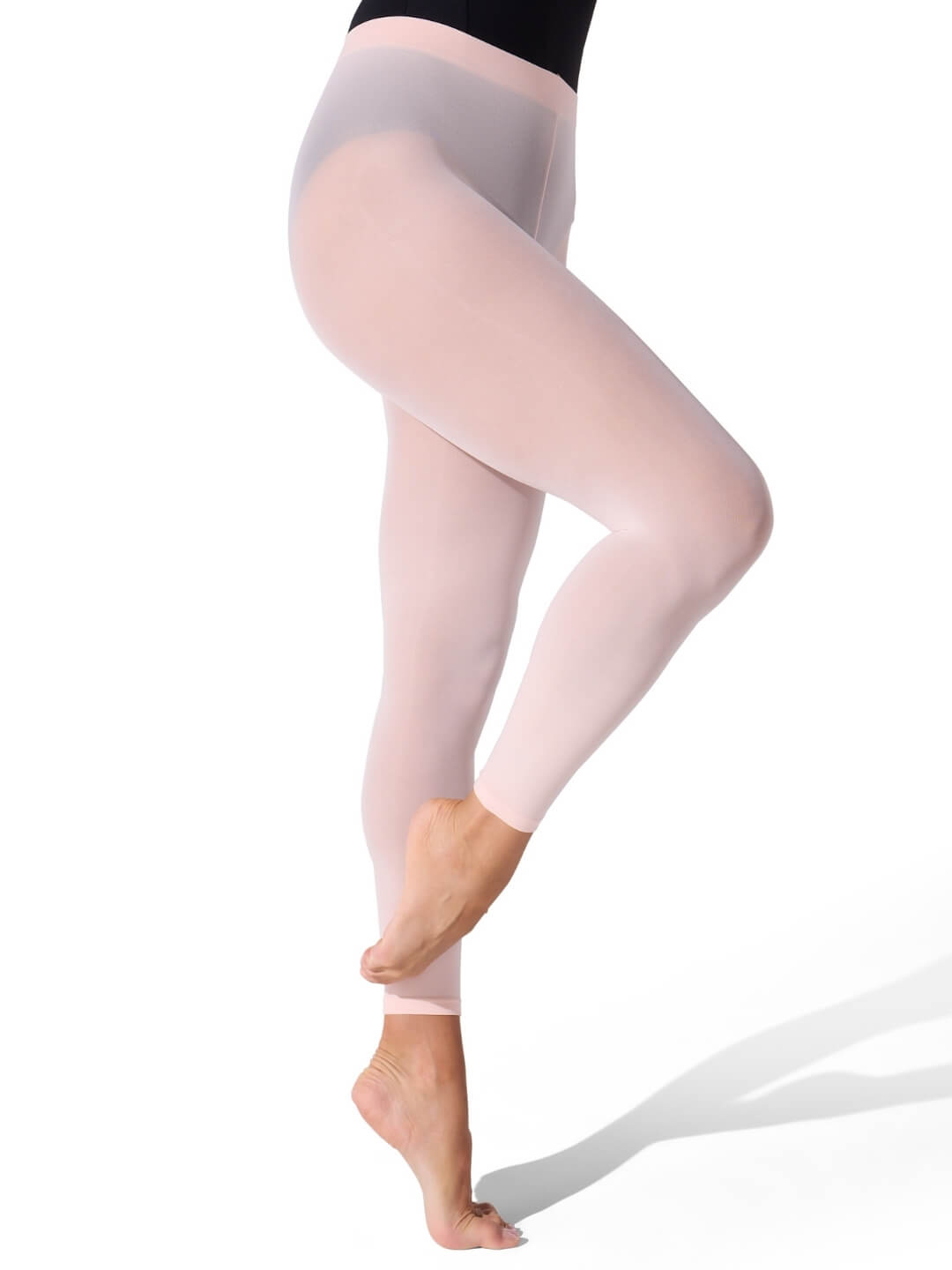 Capezio Footless Tight with Self Knit Waistband