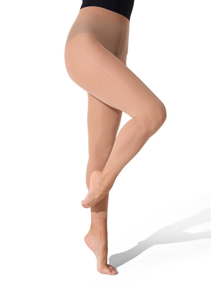 Capezio Footless Tight with Self Knit Waistband
