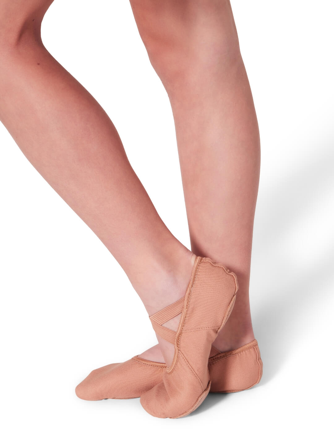 Capezio Children's Split-Sole Canvas Hanami Ballet Shoe