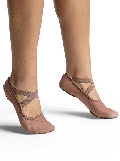 Capezio Children's Split-Sole Canvas Hanami Ballet Shoe