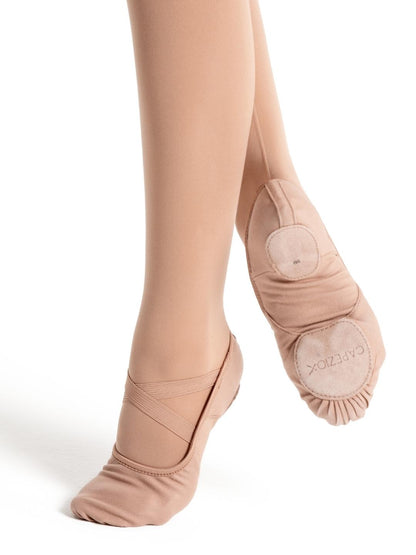 Capezio Children's Split-Sole Canvas Hanami Ballet Shoe