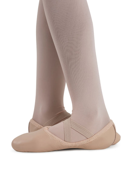 Capezio Children's Leather Juliet Ballet Shoe with Unique Arch