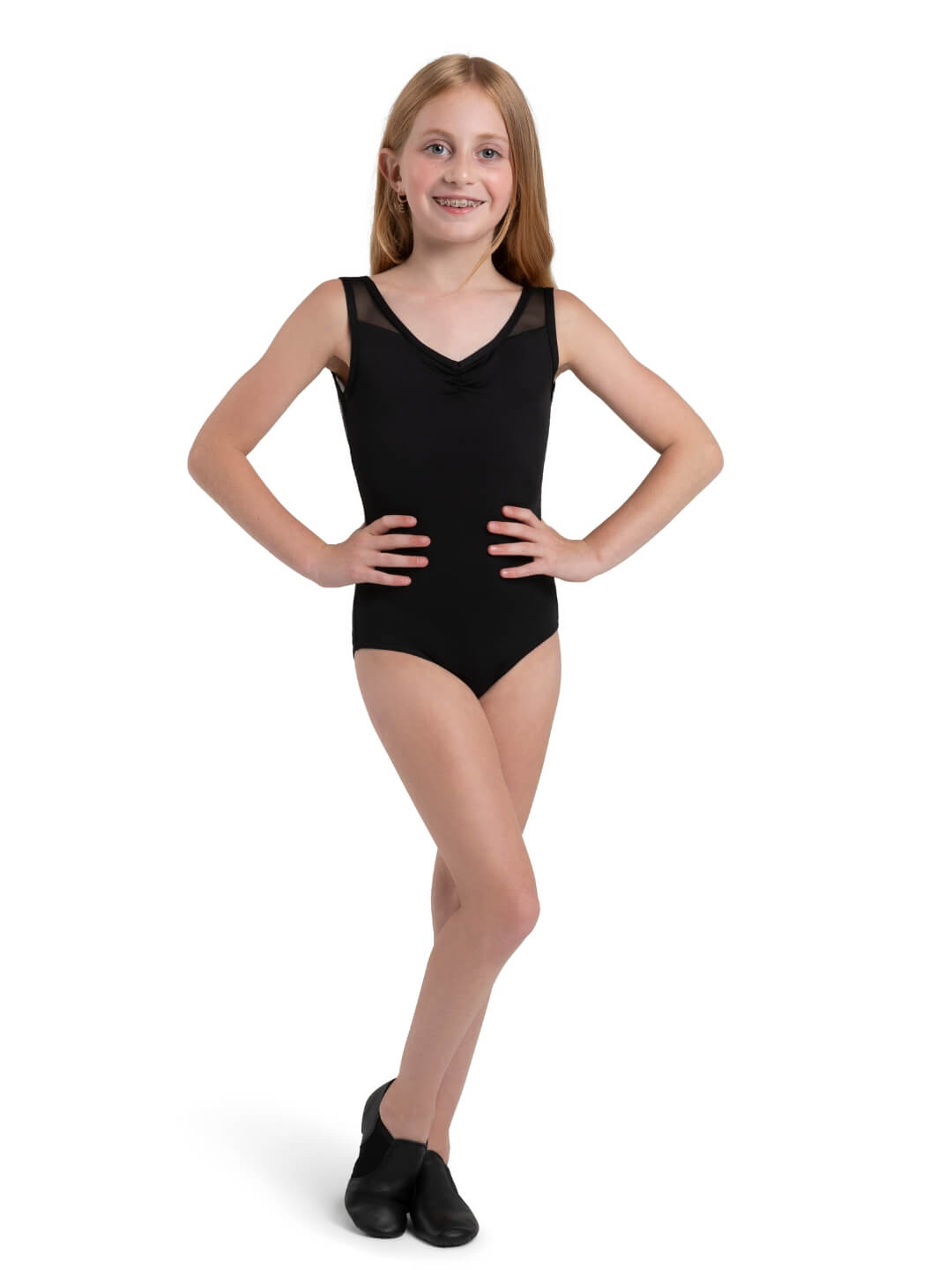 Capezio Most Popular Children's Slip-on E-Series Jazz Shoe