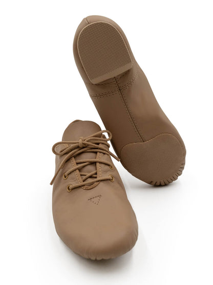 Capezio Children's Lace-up Jazz Shoe for Rising Dancers