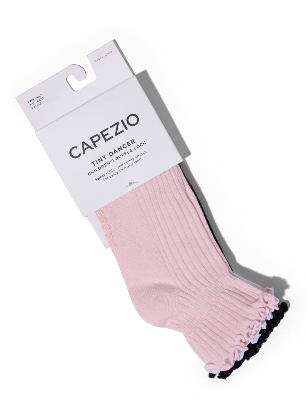 Capezio Capezio Children's Scalloped Edge Sock (3-Pack)