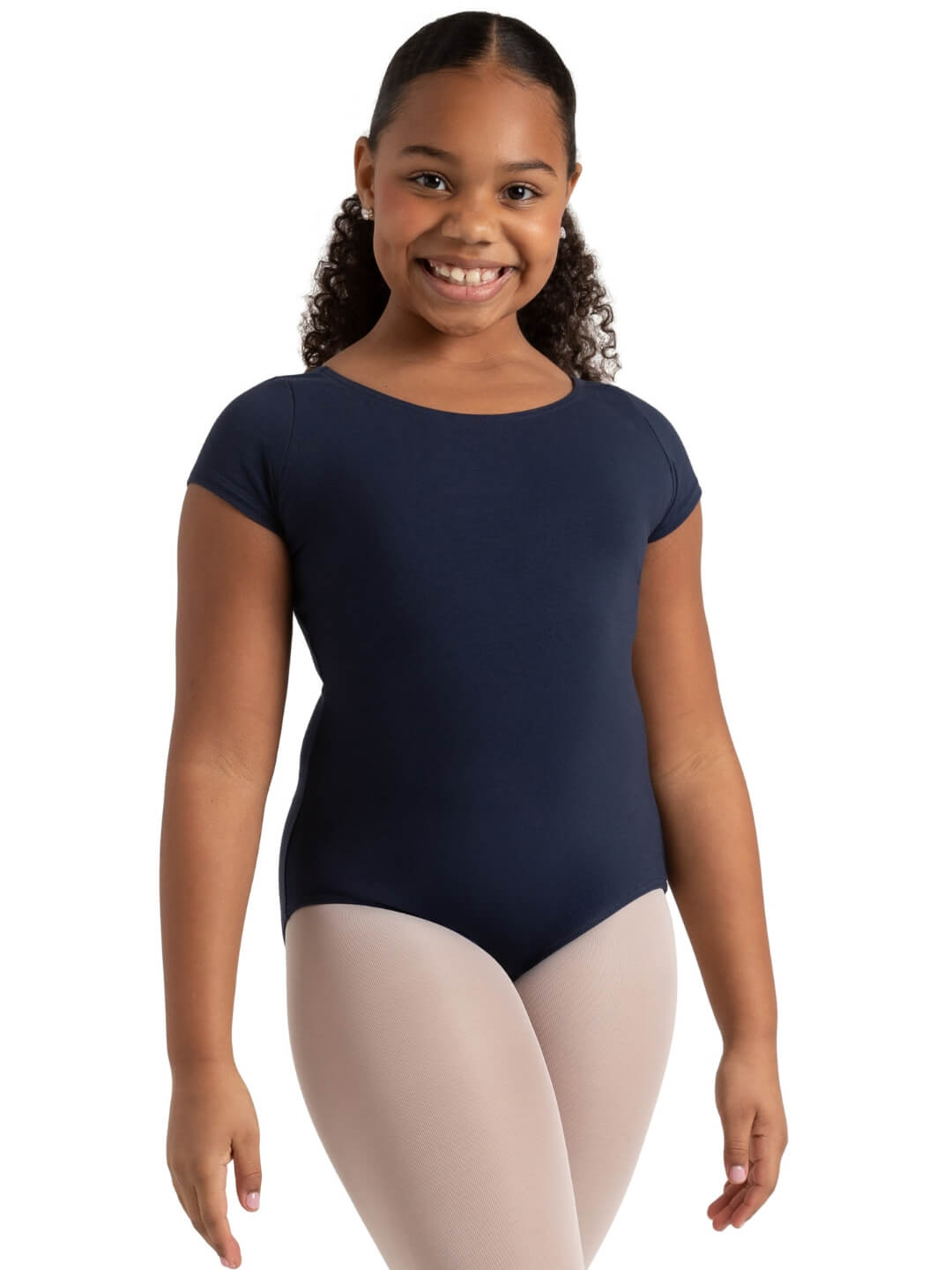 Capezio Children's Essential Short Sleeve Cotton Leotard
