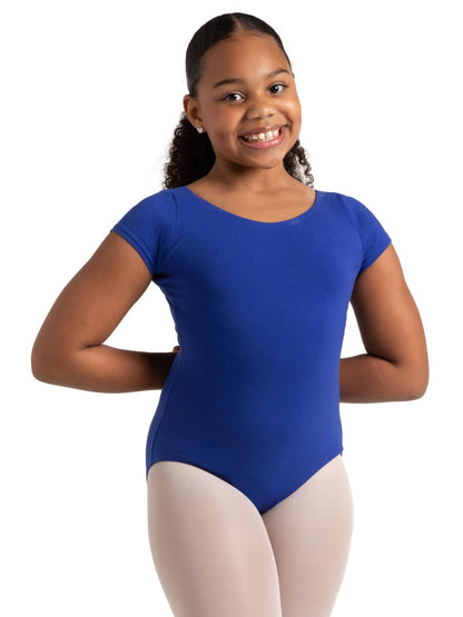 Capezio Children's Essential Short Sleeve Cotton Leotard