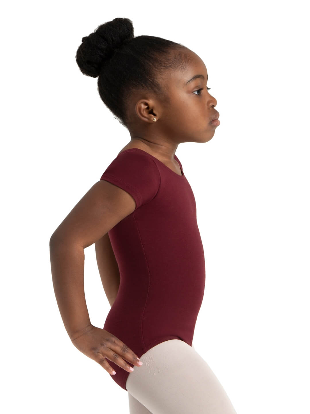 Capezio Children's Essential Short Sleeve Cotton Leotard