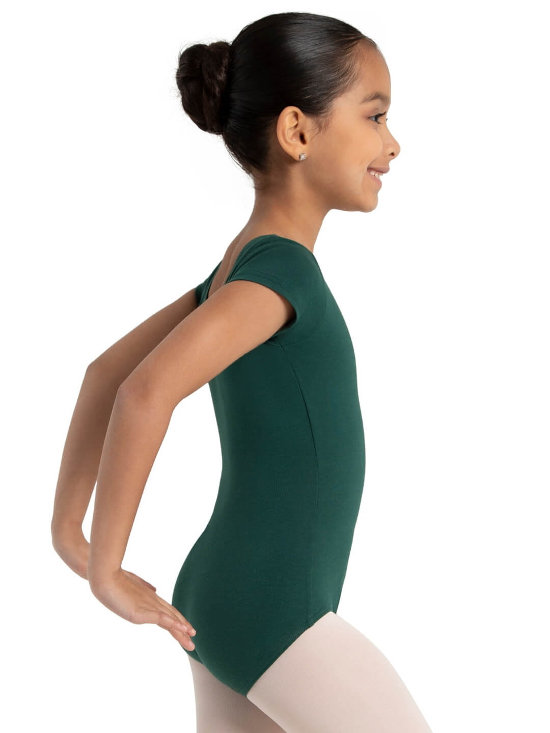 Capezio Children's Essential Short Sleeve Cotton Leotard