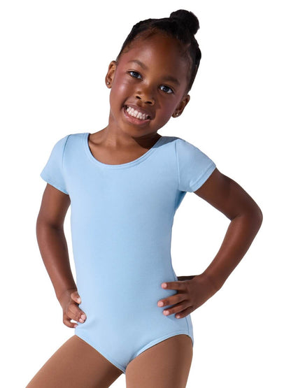 Capezio Children's Essential Short Sleeve Cotton Leotard