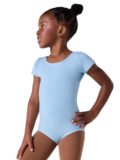 Capezio Children's Essential Short Sleeve Cotton Leotard