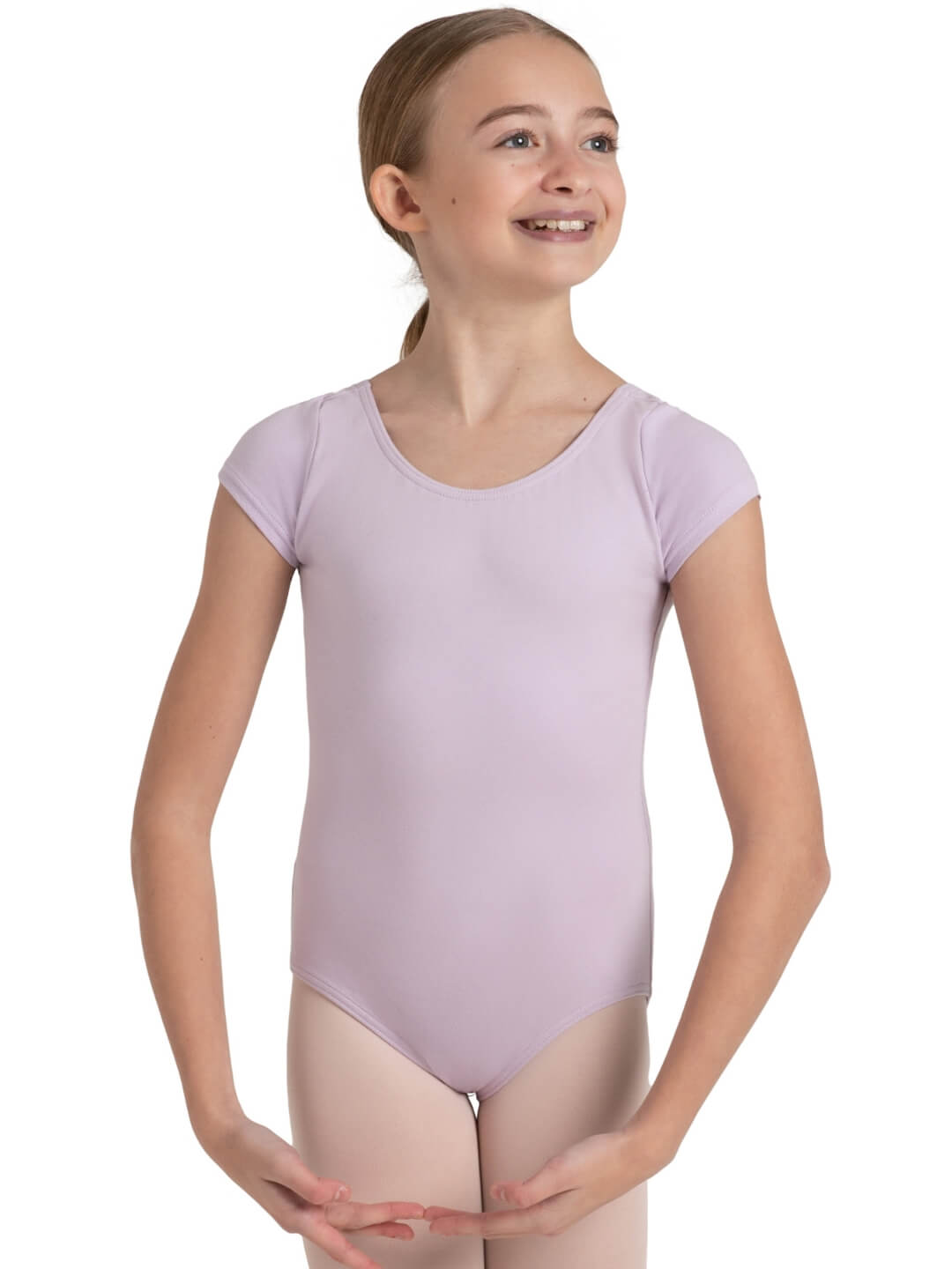 Capezio Children's Essential Short Sleeve Cotton Leotard