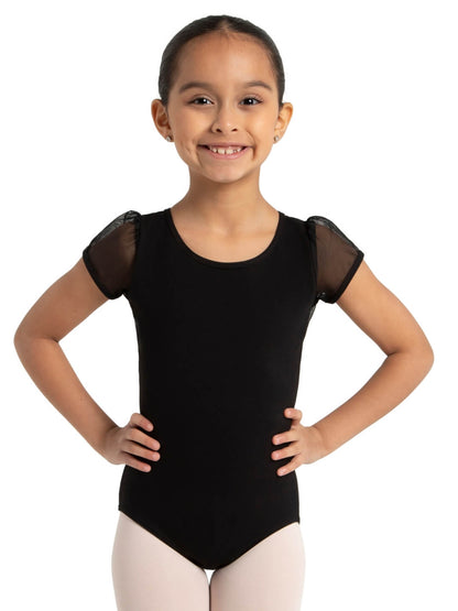 Capezio Children's Puff Sleeve Keyhole Back Leotard