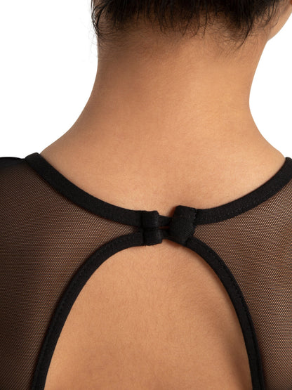 Capezio Children's Puff Sleeve Keyhole Back Leotard