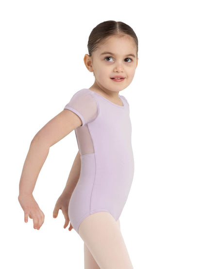 Capezio Children's Puff Sleeve Keyhole Back Leotard