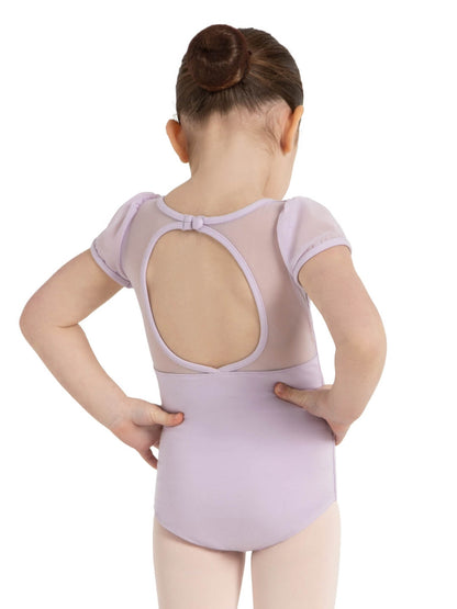 Capezio Children's Puff Sleeve Keyhole Back Leotard
