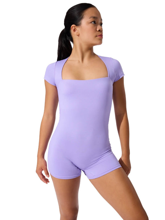 Capezio Capezio Studio Collection Evolve Short Sleeve Unitard - Child