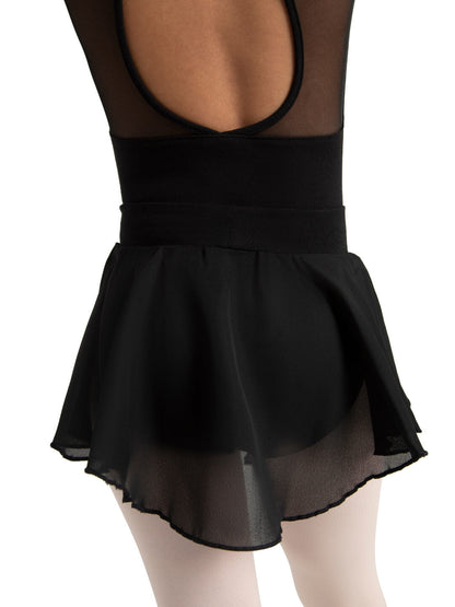 Capezio Children's Pull On Georgette Skirt with Bow