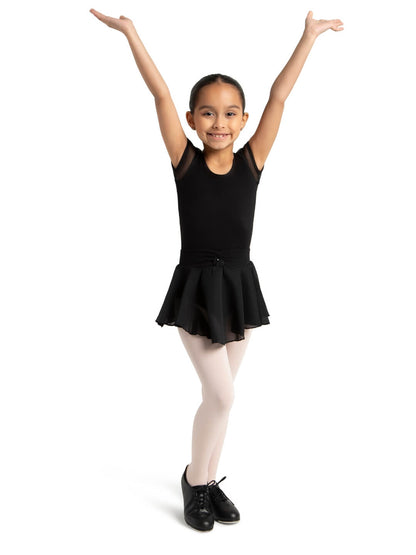 Capezio Children's Pull On Georgette Skirt with Bow