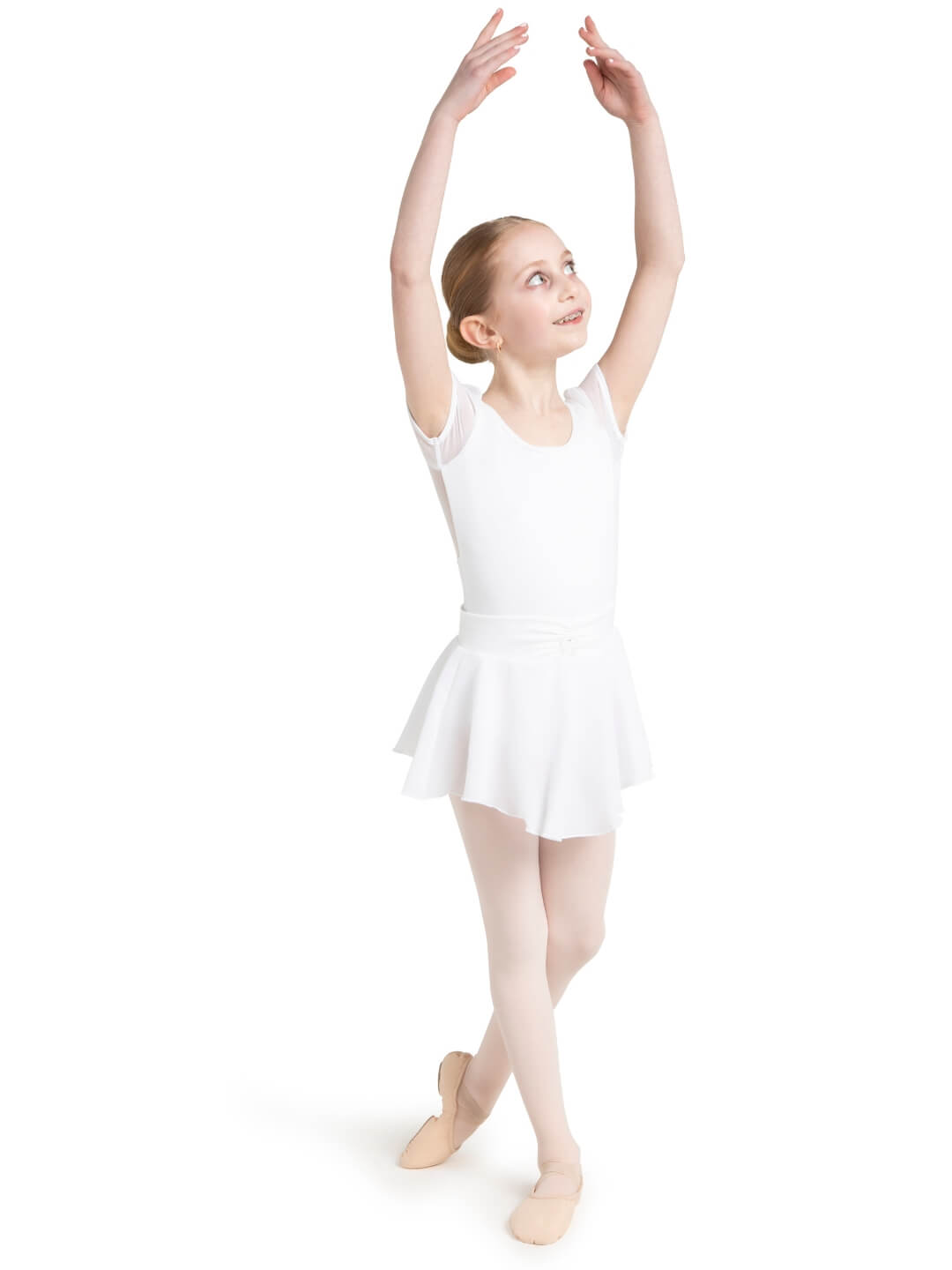 Capezio Children's Pull On Georgette Skirt with Bow