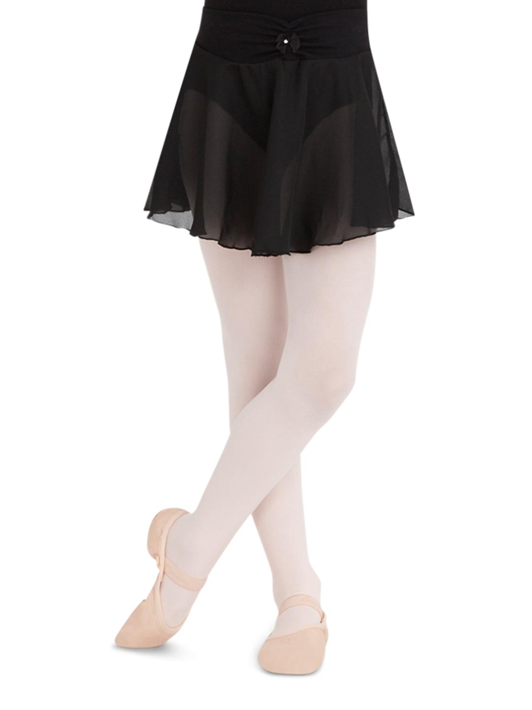 Capezio Children's Pull On Georgette Skirt with Bow