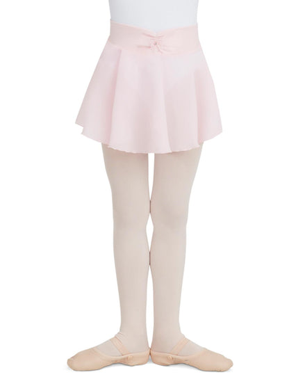 Capezio Children's Pull On Georgette Skirt with Bow