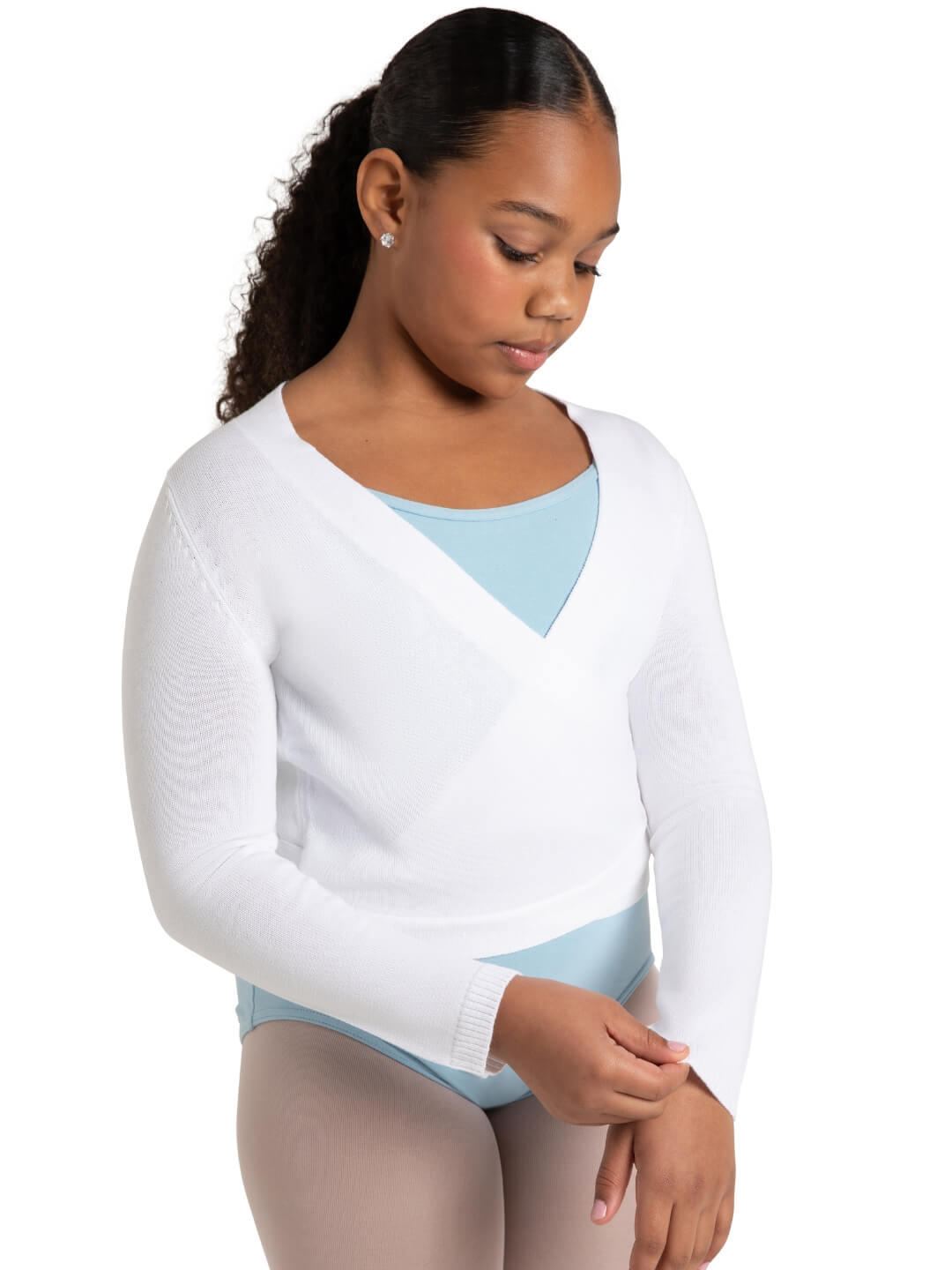 Capezio Capezio Wrap Sweater - Girls | Tops | Capezio