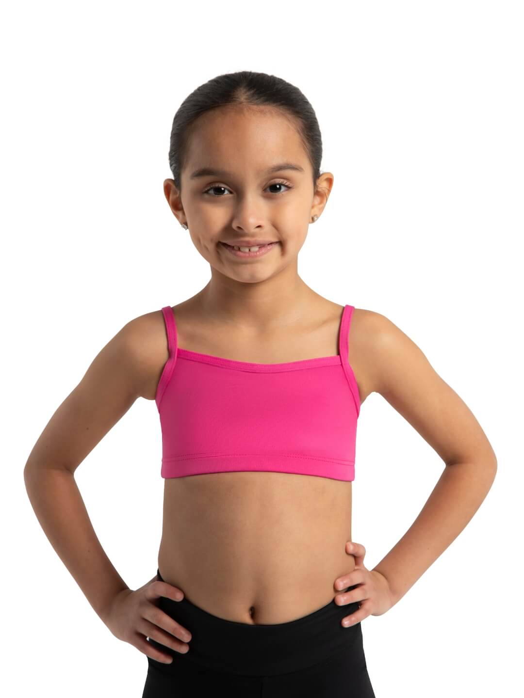 Capezio Children's Lined Cami Bra Top with Adjustable Straps