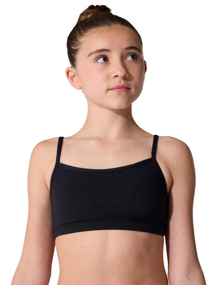 Capezio Children's Lined Cami Bra Top with Adjustable Straps