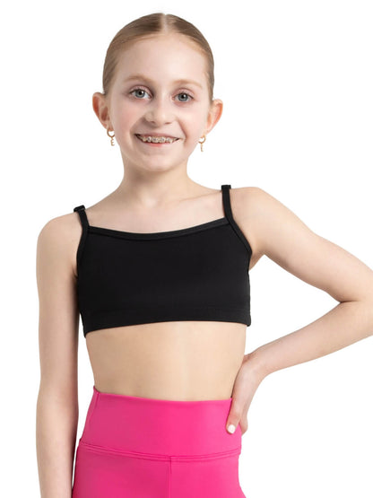 Capezio Children's Lined Cami Bra Top with Adjustable Straps