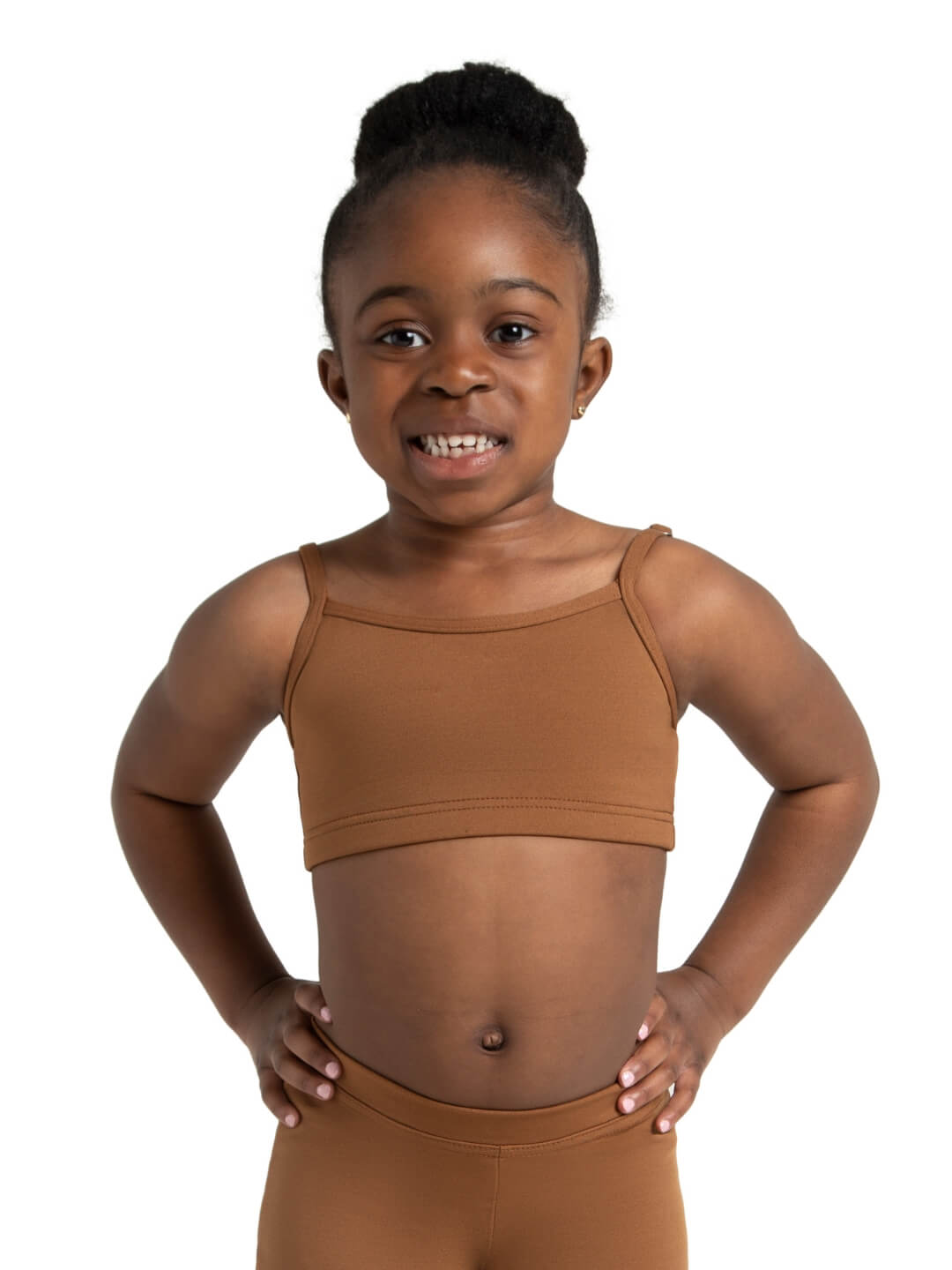 Capezio Children's Lined Cami Bra Top with Adjustable Straps
