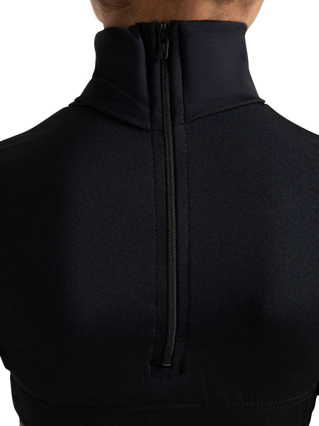 Capezio Children's Turtle Neck Long Sleeve Crop Top