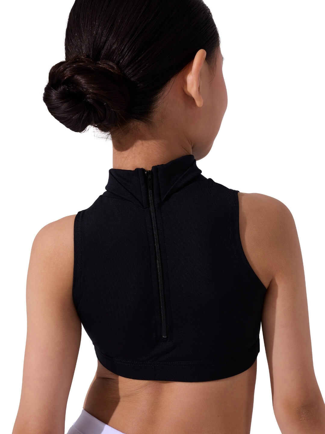 Capezio Capezio Team Basics Mock Neck Top - Girls