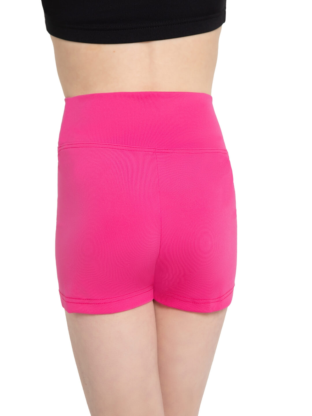 Capezio Children's High Waisted Short Worn High or Folded Down