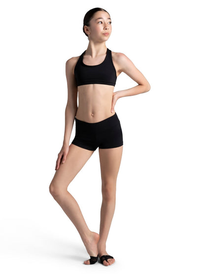 Capezio Children's Gusset Short with Wide Waistband