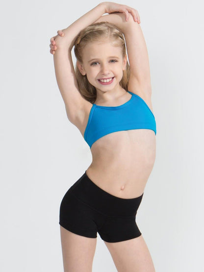 Capezio Children's Gusset Short with Wide Waistband