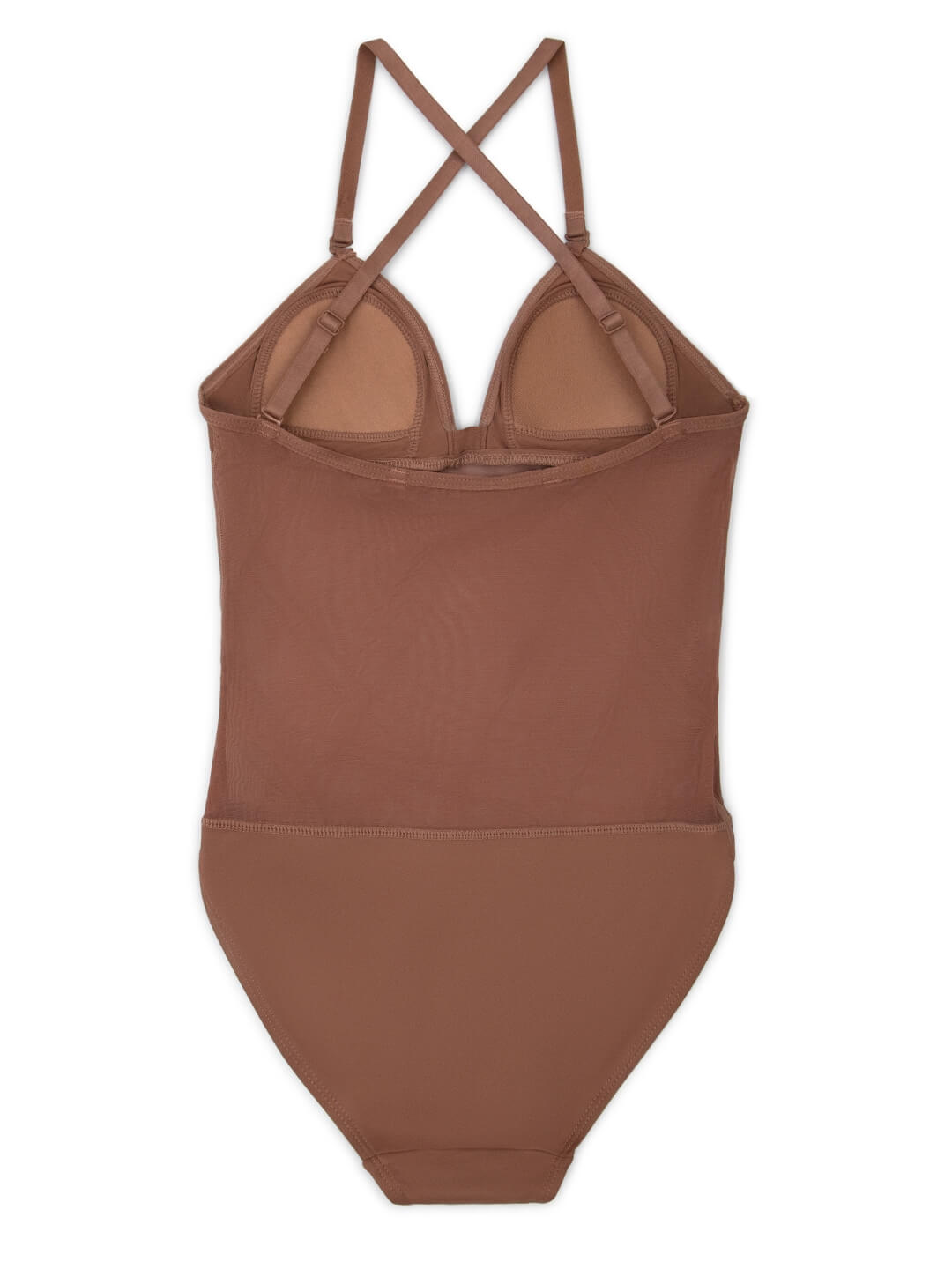 Capezio Capezio Plunge Neck Mesh Midriff Leotard - Girls