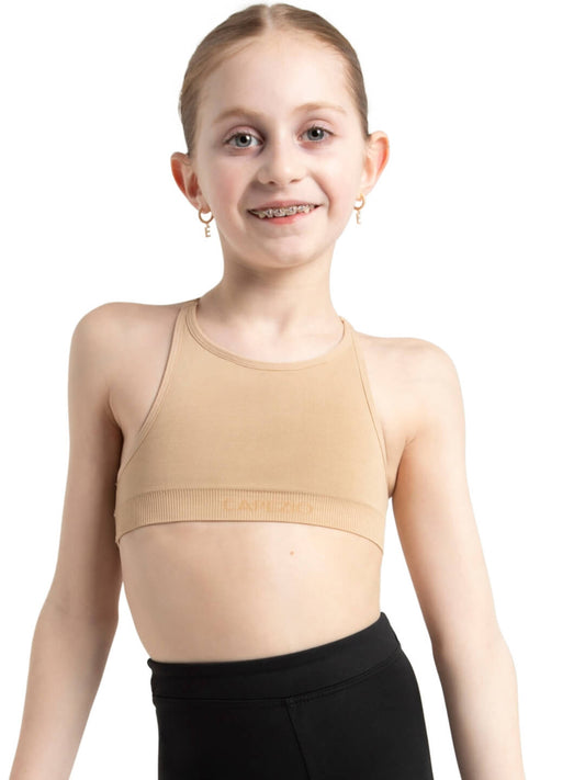 Capezio Capezio Seamless Convertible Longline Bra - Girls