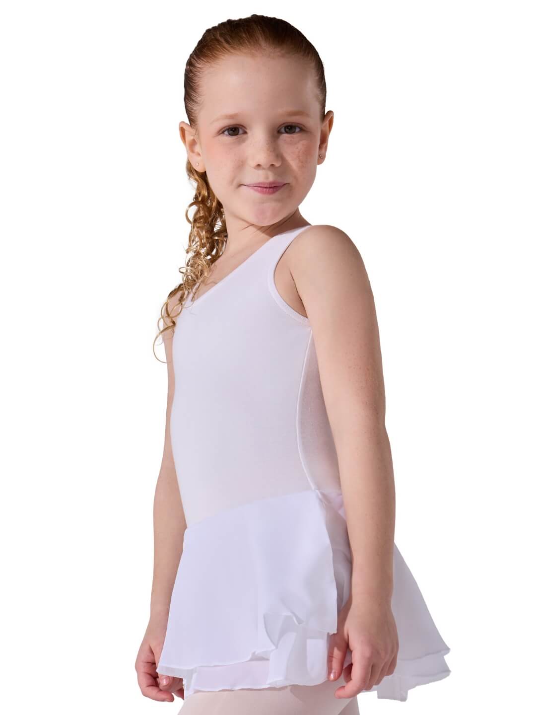 Capezio Children's Flowy Double Layer Skirt Tank Dress