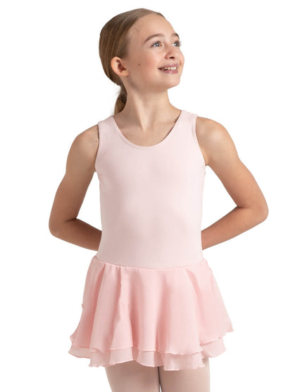 Capezio Children's Flowy Double Layer Skirt Tank Dress