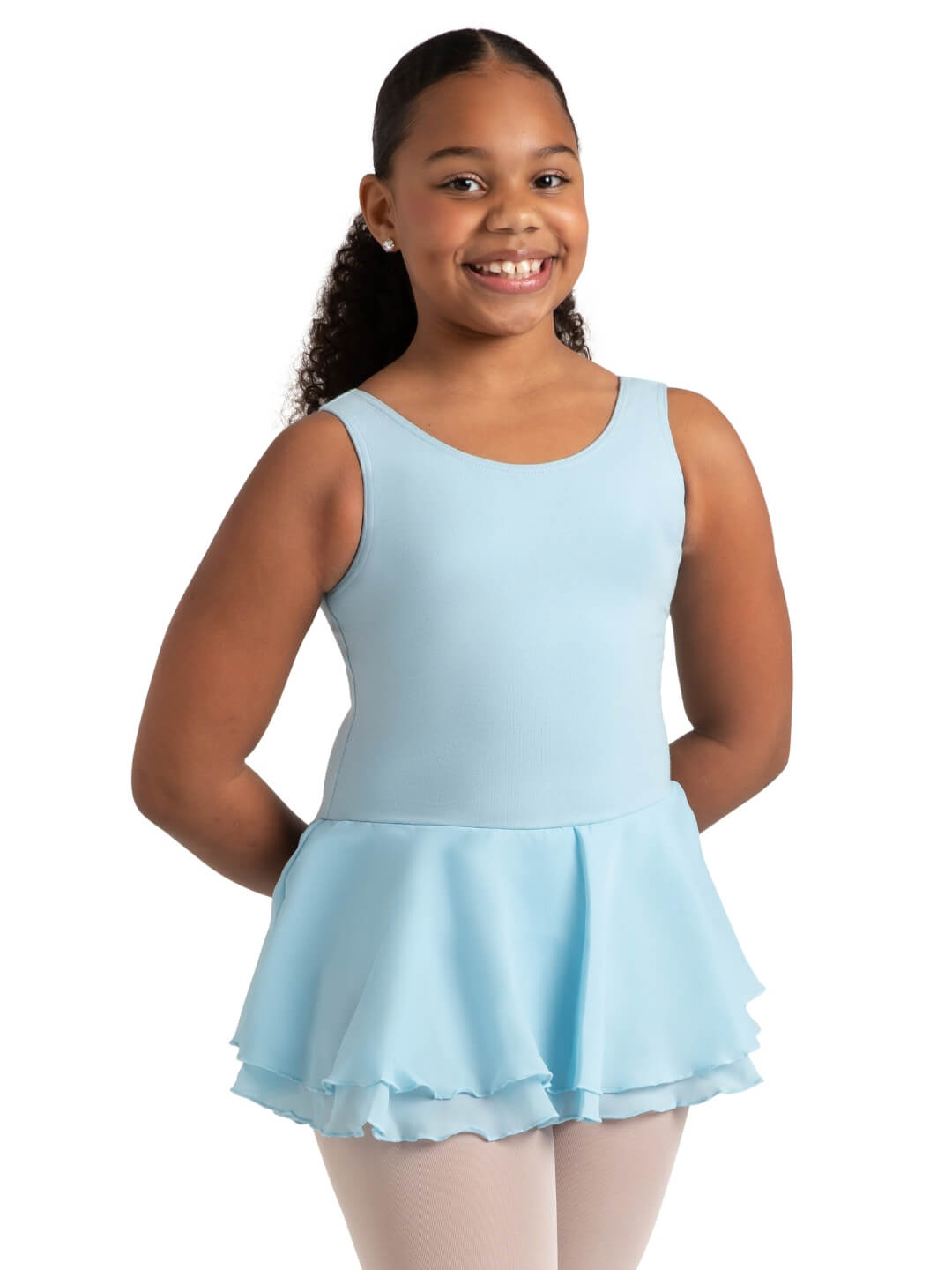 Capezio Children's Flowy Double Layer Skirt Tank Dress