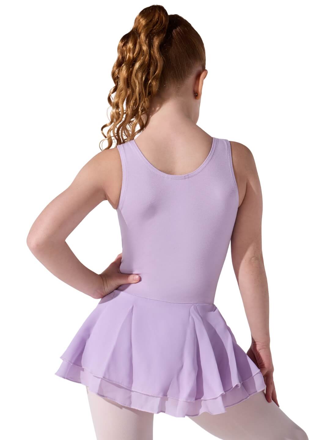 Capezio Children's Flowy Double Layer Skirt Tank Dress