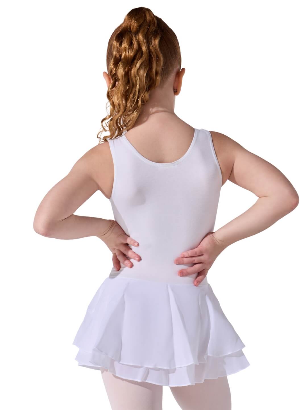 Capezio Children's Flowy Double Layer Skirt Tank Dress