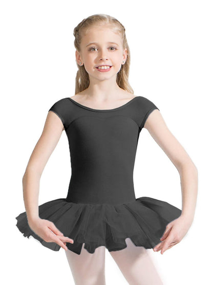 Capezio Children's Keyhole Back Tutu Dress with Mesh