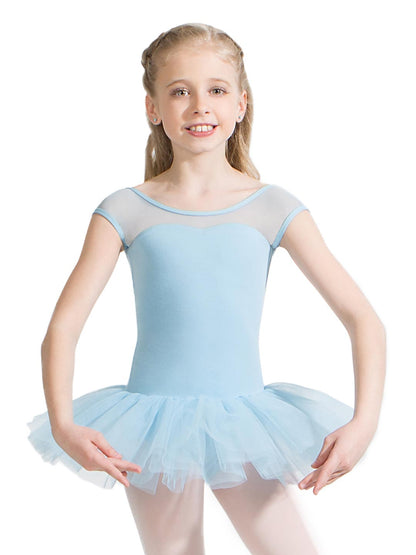 Capezio Children's Keyhole Back Tutu Dress with Mesh