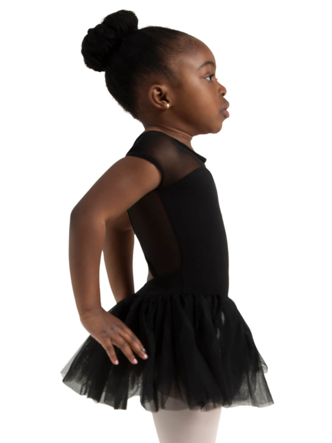Capezio Children's Keyhole Back Tutu Dress with Mesh